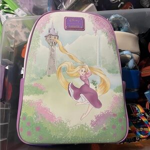Loungefly Disney Rapunzel Backpack - Purple and Green